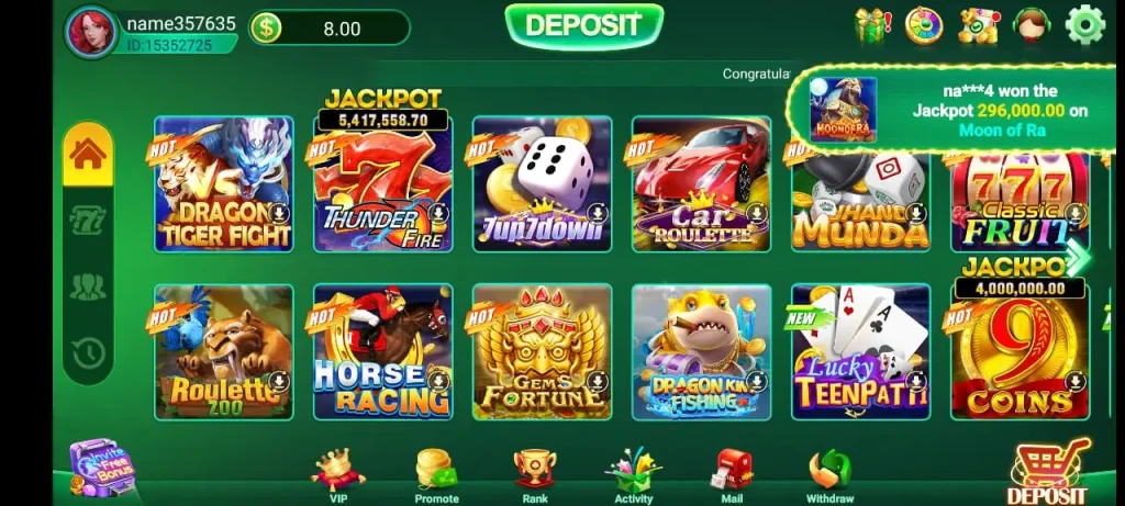 Lucky866 Game App
