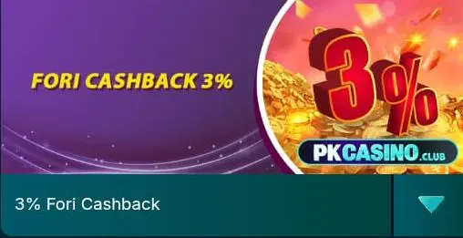 Pk casino game cashback
