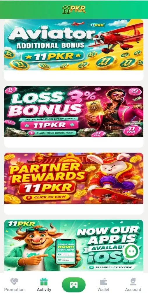 11Pkr game bonuses and rewards