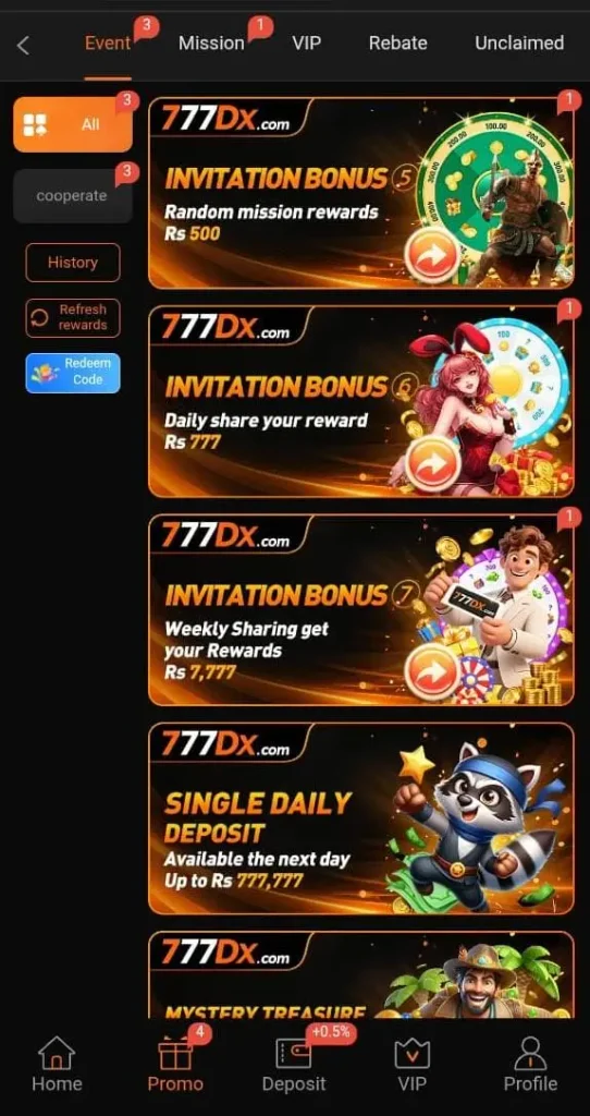 777DX Game APP