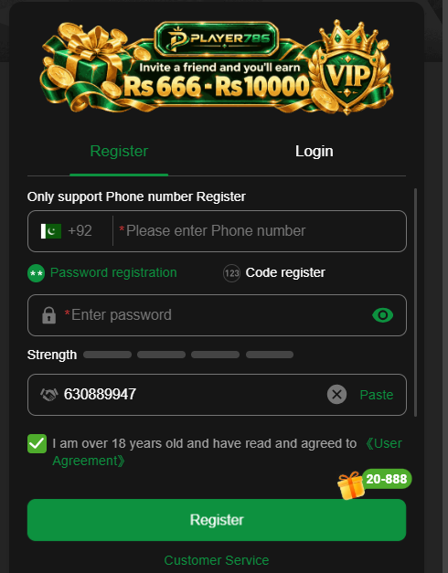 Player786 Game Install
