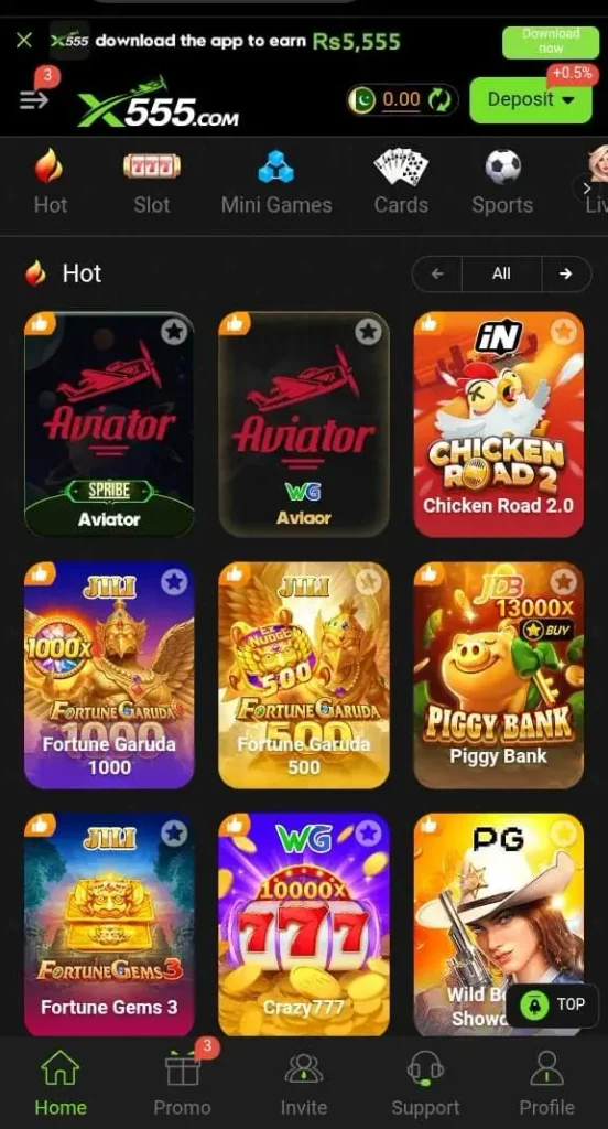X555 Game